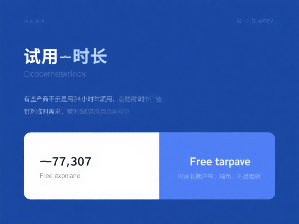试用VPN推荐:如何挑选最适合需求的服务 试用时长:有些厂商仅提供24小时试用,有些则提供长