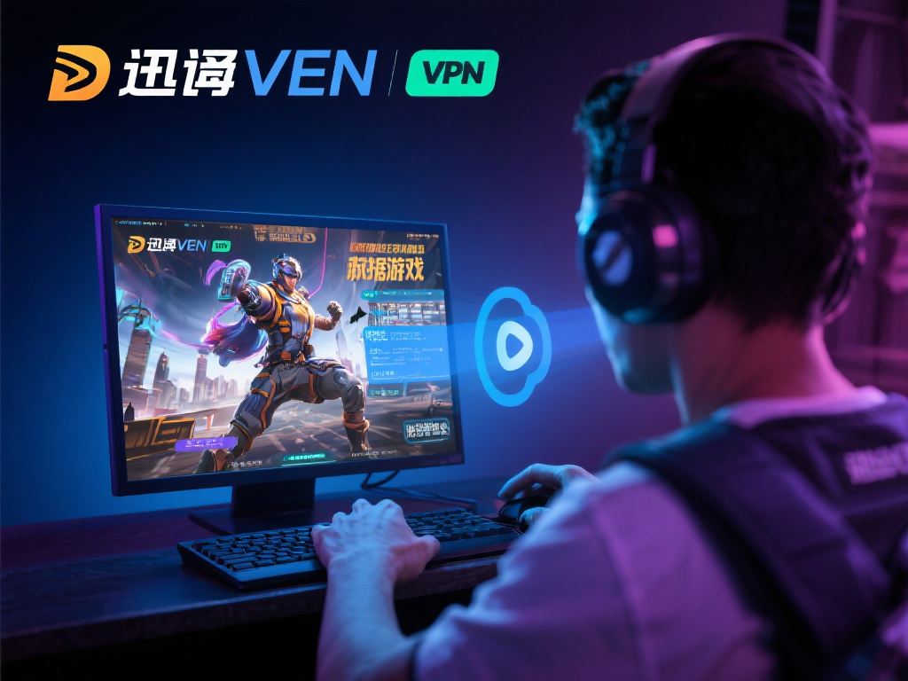 通过迅游的VPN连接，玩家不仅可以尽享流畅游戏，还